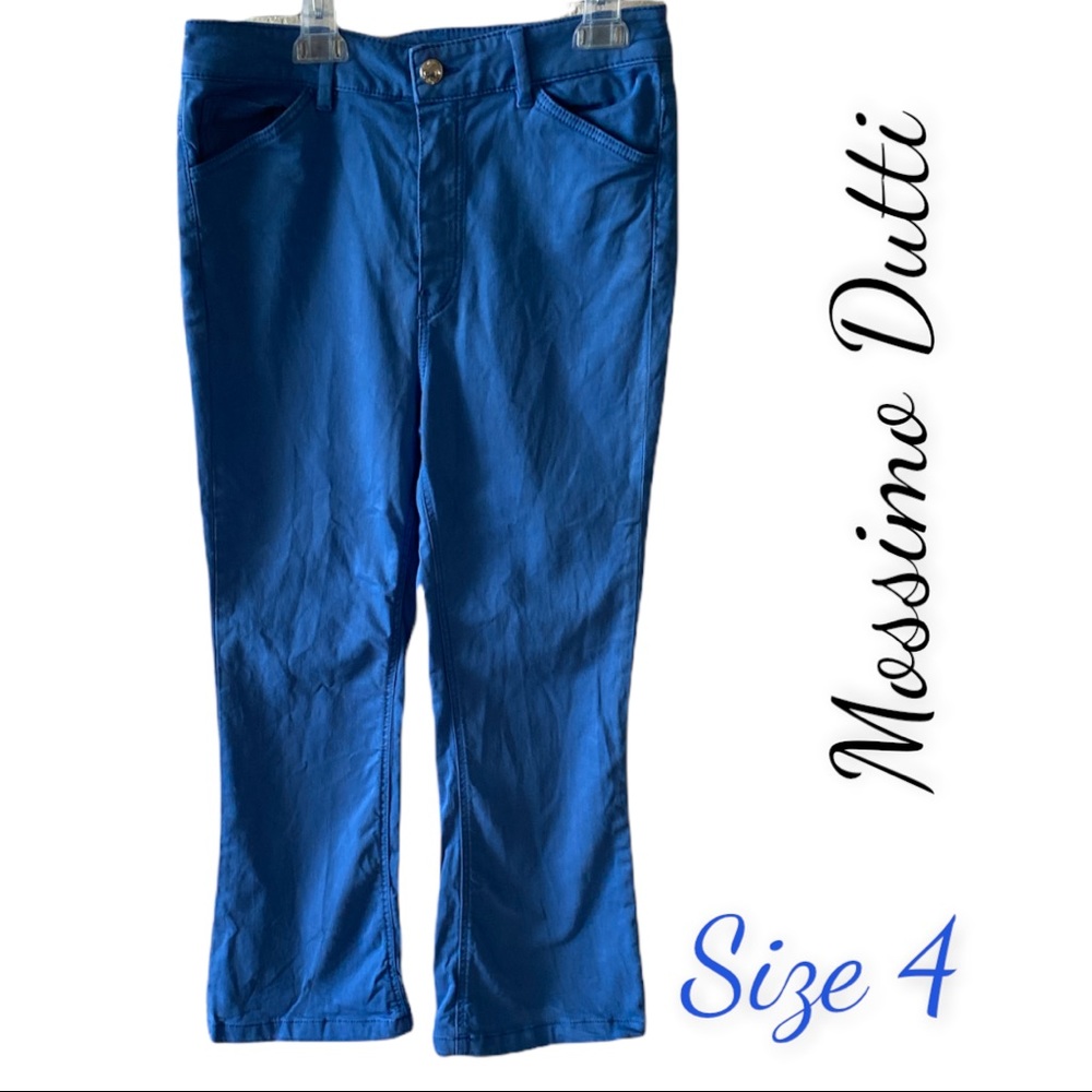 Massimo Dutti Women’s Skinny Fit Royal Blue Jean